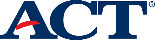 ACT logo with red swoosh