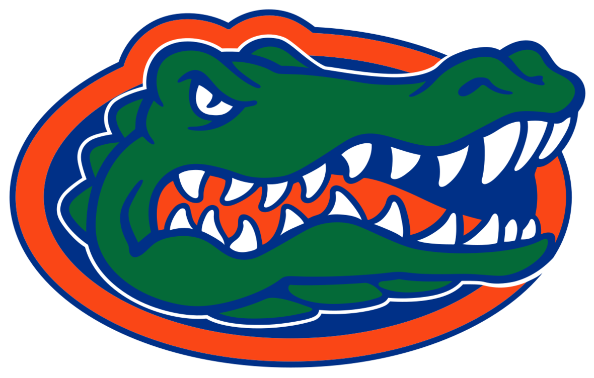 Florida Gators green alligator head logo